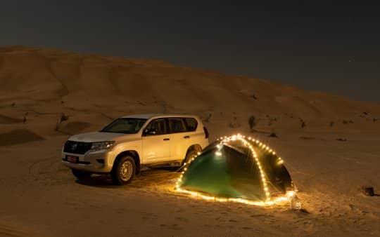 desert safari dubai evening rates